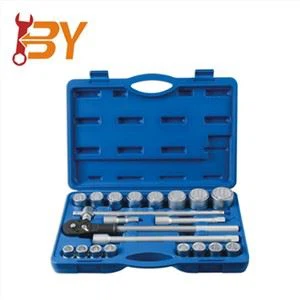 21pc 3/4'' DR. Ratchet enpak kle ekstansyon fleksib Socket Set